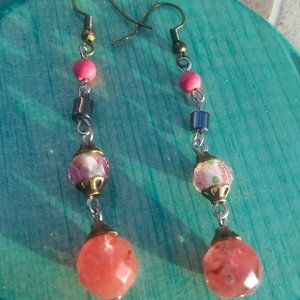 WATERMELON TOURMALINE EARRINGS